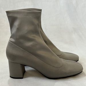 Zara Basic Collection Satin Boots - image 1